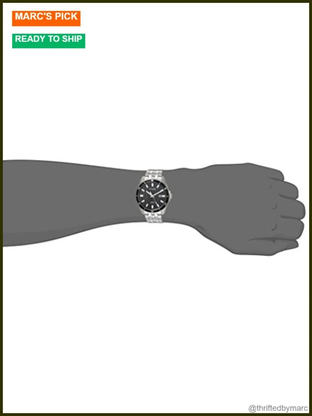 Quartz Stainless Steel Bracelet Watch, Classic, Water Resistant